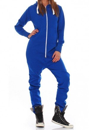 Kombinezonai Moterims - Šviesiai Mėlynas