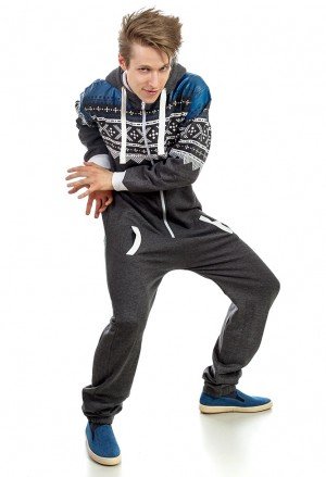 Vyriškas Kombinezonas  "SKANDINAVIJA" Tamsiai pilka