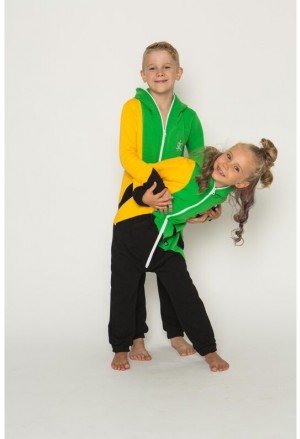 Sofa Killer trispalvis vaikiškas kombinezonas JAMAICA