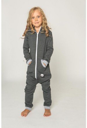 Sofa Killer tamsiai pilkas vaikiškas kombinezonas